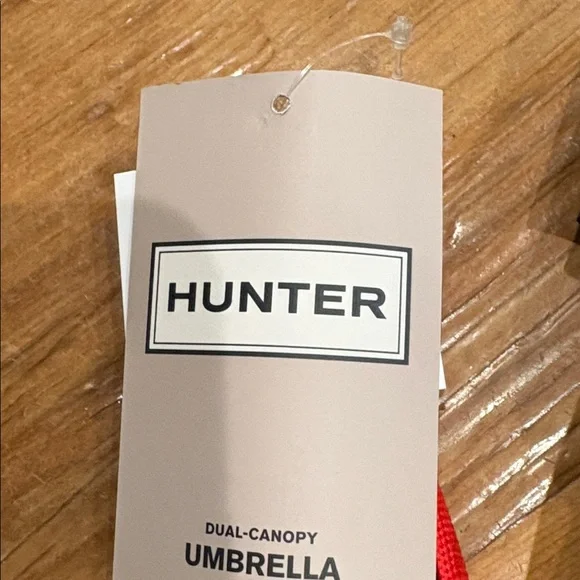 NEW Hunter Navy Blue & Orange Umbrella - Picture 2 of 4